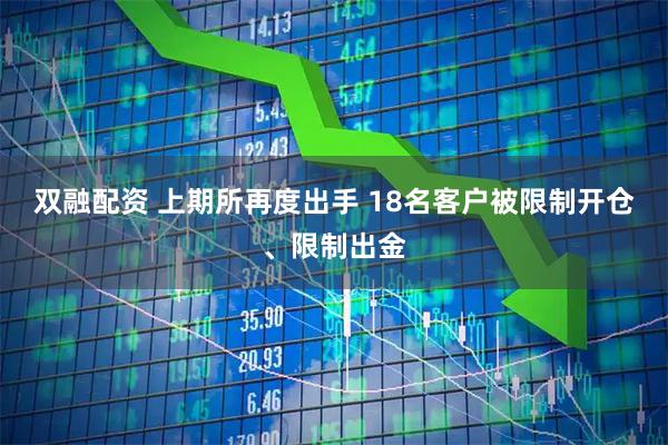 双融配资 上期所再度出手 18名客户被限制开仓、限制出金
